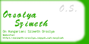orsolya szimeth business card